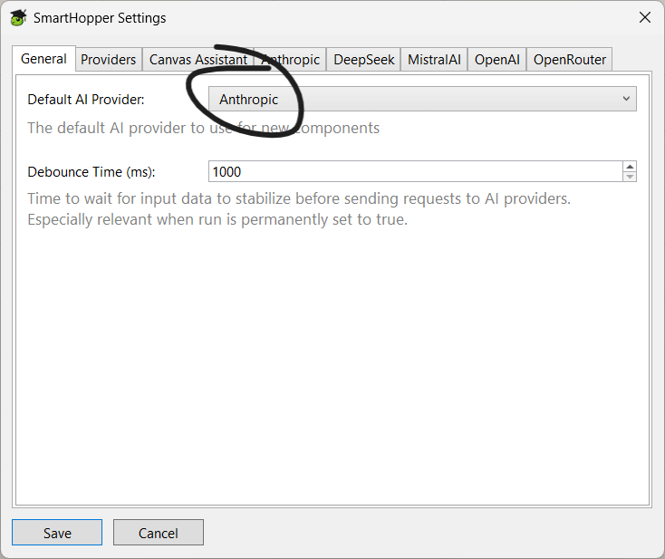 SmartHopper Settings