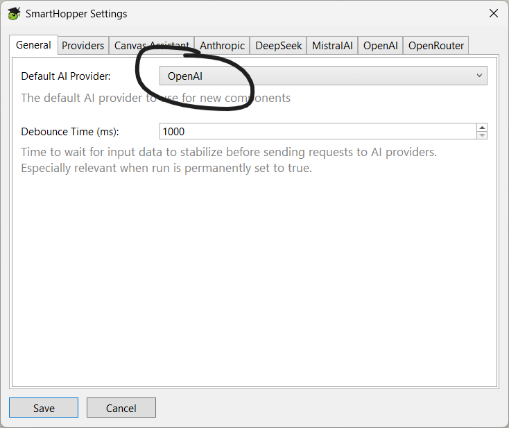 SmartHopper Settings